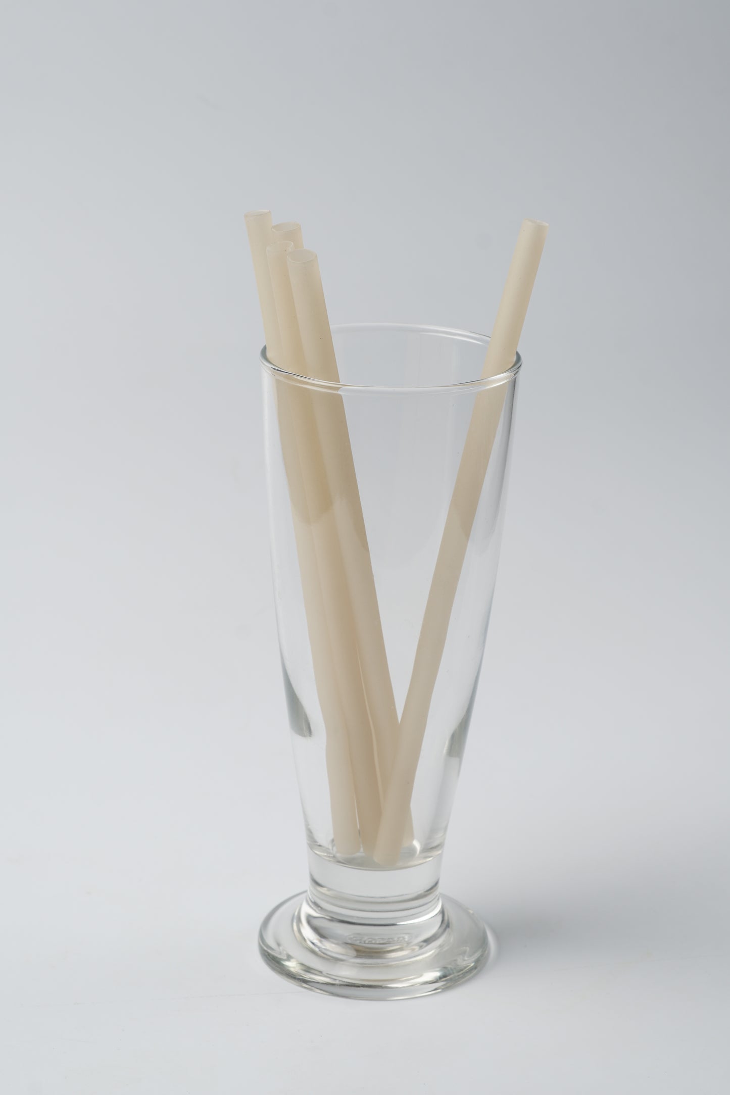 Straw Rice 8×200mm Flat Cut White Paper Wrapped