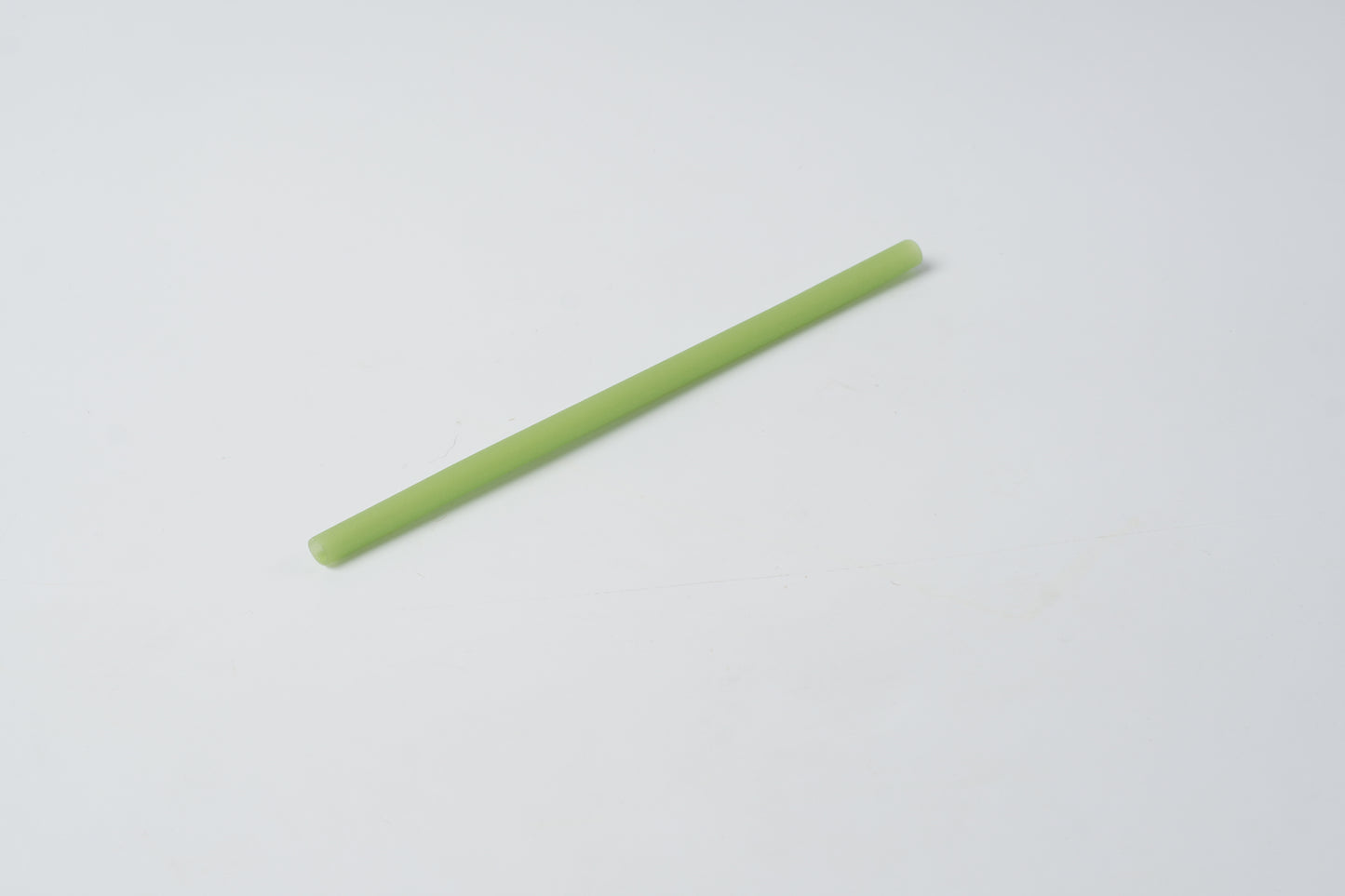 Straw Rice 8×200mm Flat Cut Green Paper Wrapped