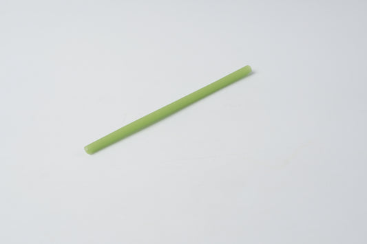 Straw Rice 8×200mm Flat Cut Green Paper Wrapped