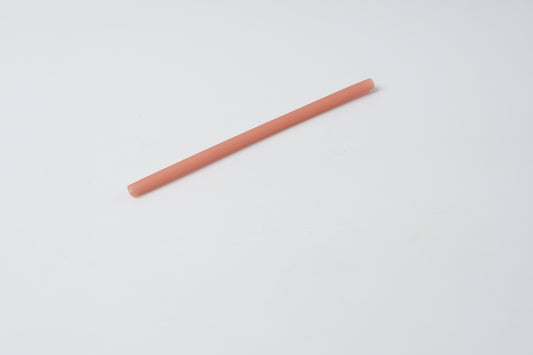 Straw Rice 8×200mm Flat Cut Pink Paper Wrapped