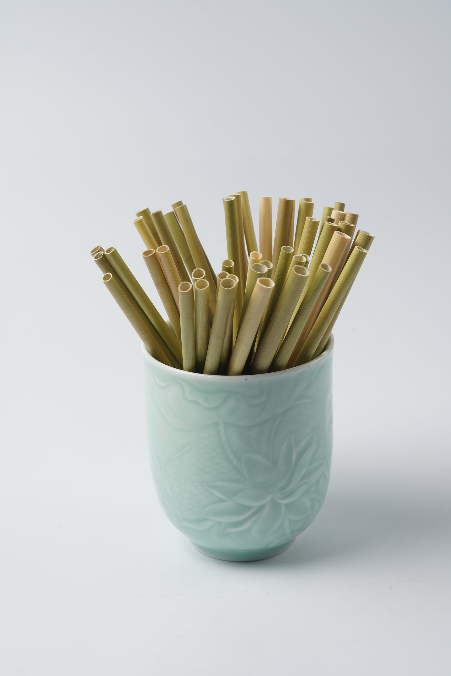 Straw Grass 6×120mm Flat Cut Natural Paper Wrapped